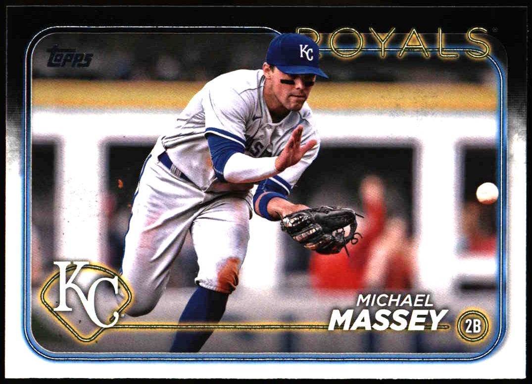 2024 Topps Series 1 Michael Massey #14 (Front)