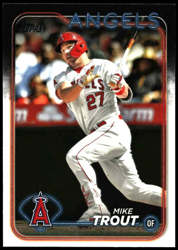 2024 Topps Series 1 Mike Trout #27 (Front)