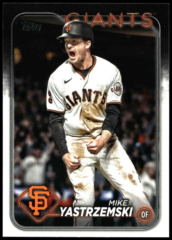 2024 Topps Series 1 Mike Yastrzemski #124 (Front)
