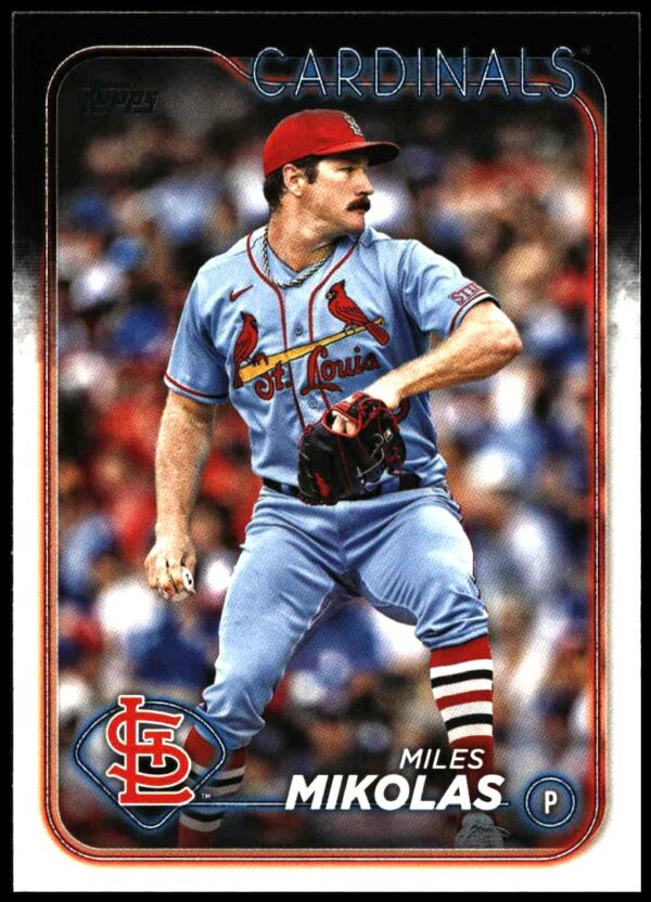 2024 Topps Series 1 Miles Mikolas #287 (Front)