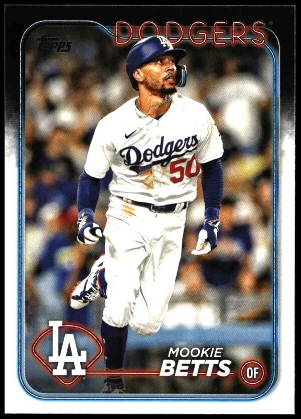 2024 Topps Series 1 Mookie Betts #250 (Front)