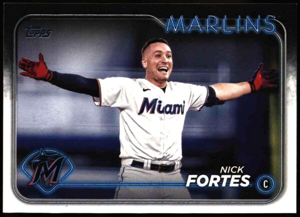 2024 Topps Series 1 Nick Fortes #81 (Front)