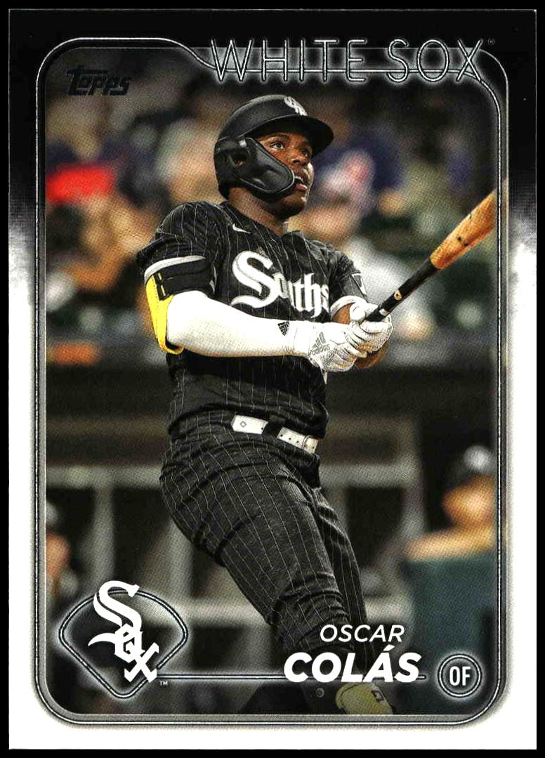 2024 Topps Series 1 Oscar Colás #105 (Front)
