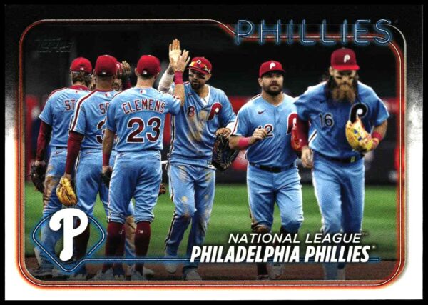 2024 Topps Series 1 Philadelphia Phillies #126 (Front)