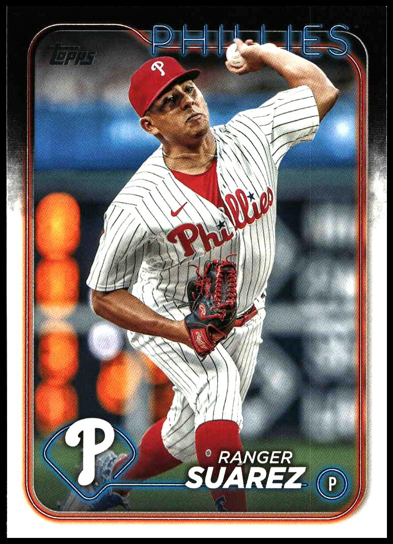 2024 Topps Series 1 Ranger Suárez #229 (Front)