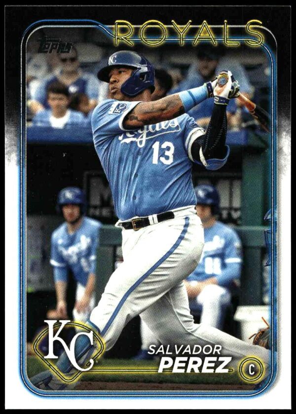 2024 Topps Series 1 Salvador Perez #24 (Front)