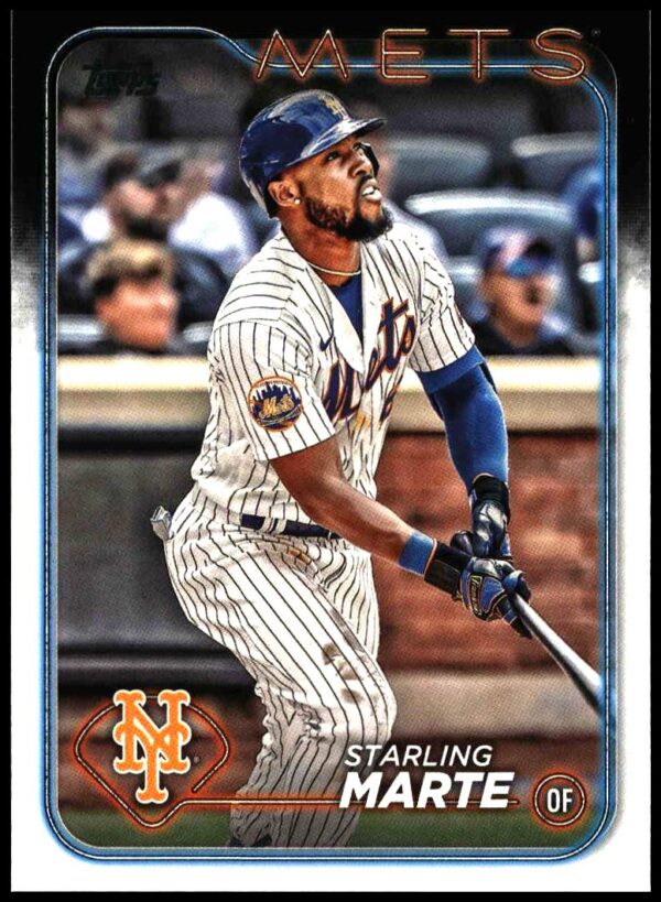 2024 Topps Series 1 Starling Marte #317 (Front)