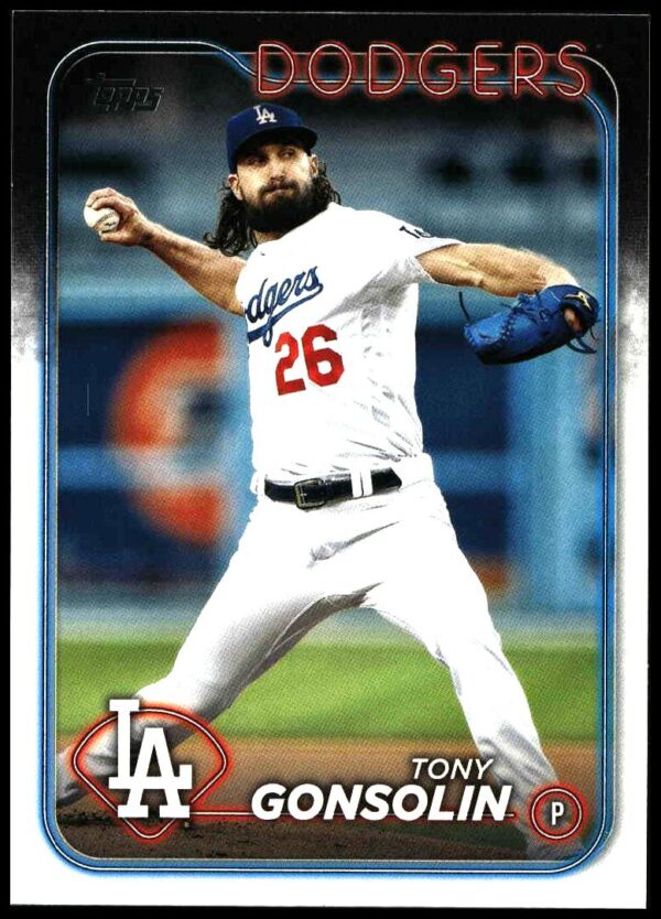 2024 Topps Series 1 Tony Gonsolin #87 (Front)