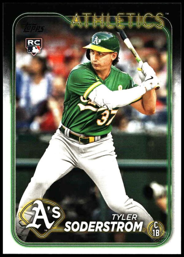 2024 Topps Series 1 Tyler Soderstrom #244 (Front)