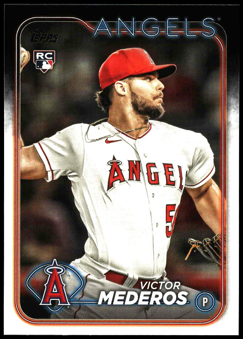 2024 Topps Series 1 Victor Mederos #270 (Front)