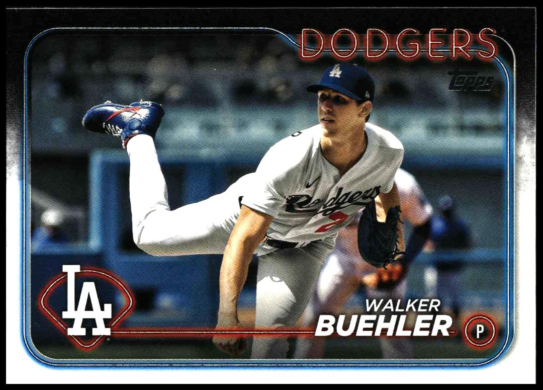 2024 Topps Series 1 Walker Buehler #196 (Front)