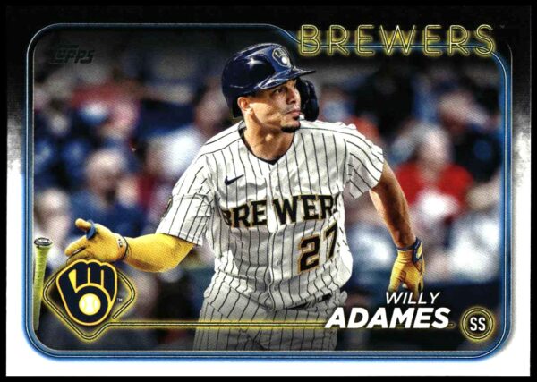 2024 Topps Series 1 Willy Adames #33 (Front)