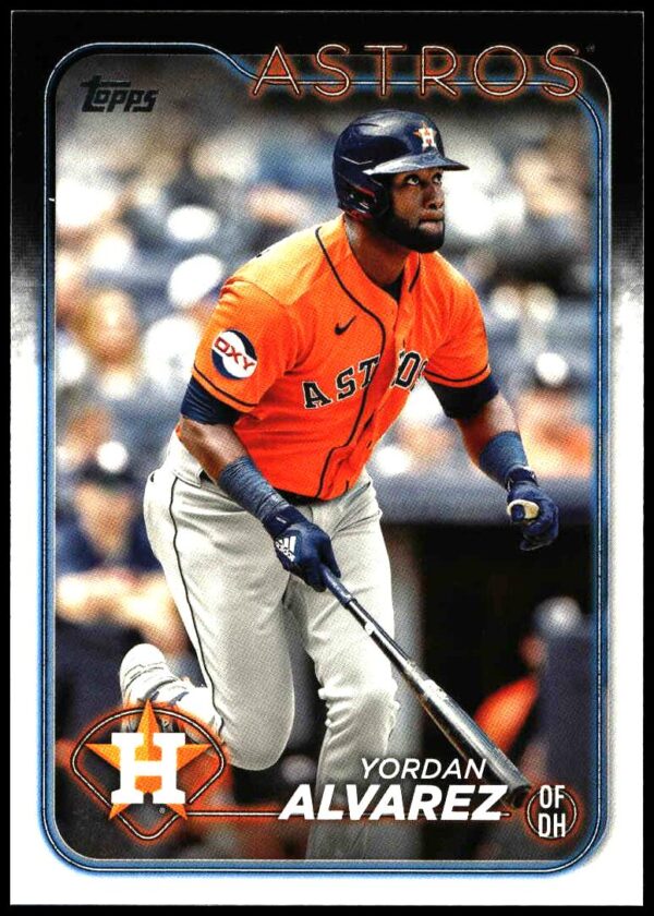 2024 Topps Series 1 Yordan Alvarez #273 (Front)