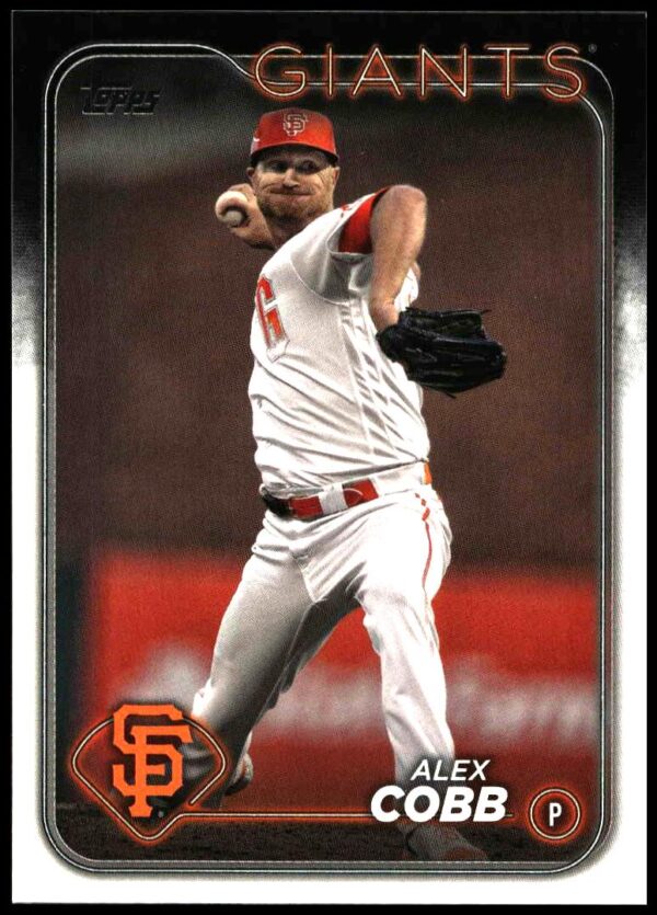 2024 Topps Series 2 Alex Cobb #497 (Front)