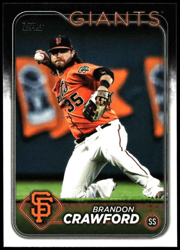 2024 Topps Series 2 Brandon Crawford #416 (Front)