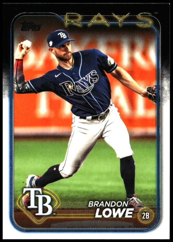 2024 Topps Series 2 Brandon Lowe #430 (Front)