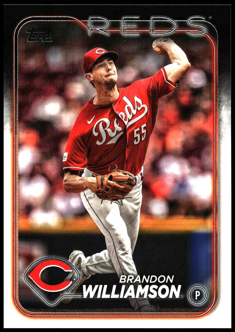 2024 Topps Series 2 Brandon Williamson #522 (Front)