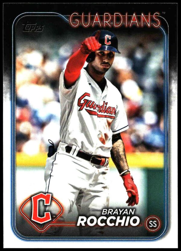 2024 Topps Series 2 Brayan Rocchio #473 (Front)