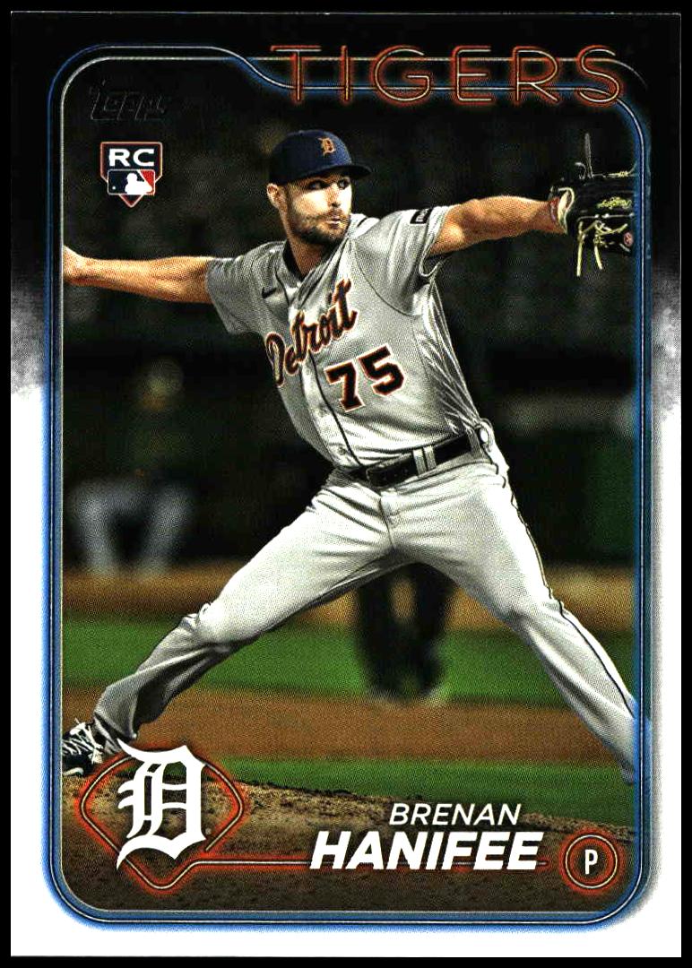 2024 Topps Series 2 Brenan Hanifee #369 (Front)