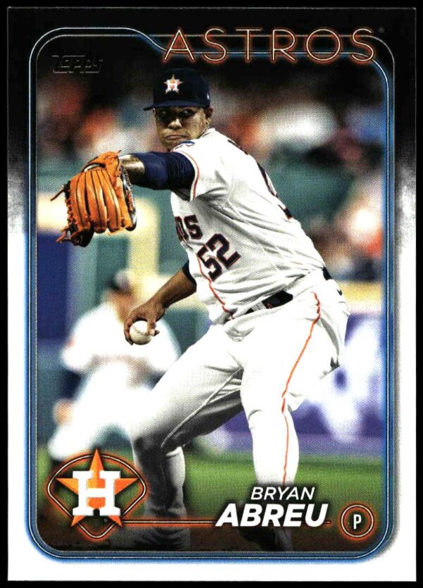 2024 Topps Series 2 Bryan Abreu #438 (Front)
