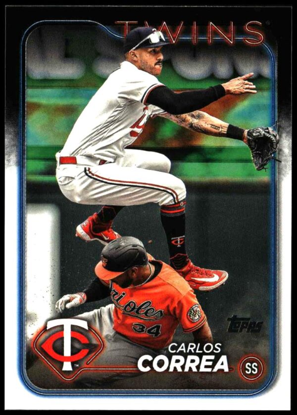 2024 Topps Series 2 Carlos Correa #400 (Front)
