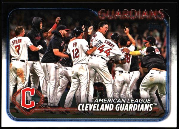 2024 Topps Series 2 Cleveland Guardians #439 (Front)