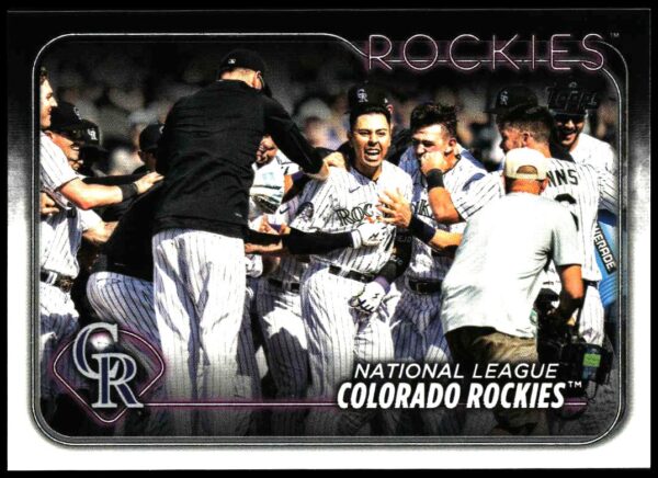 2024 Topps Series 2 Colorado Rockies #526 (Front)