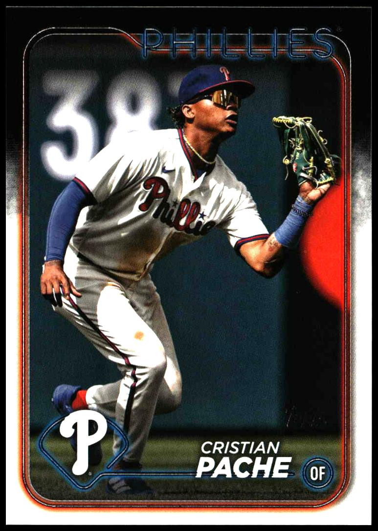 2024 Topps Series 2 Cristian Pache #456 (Front)