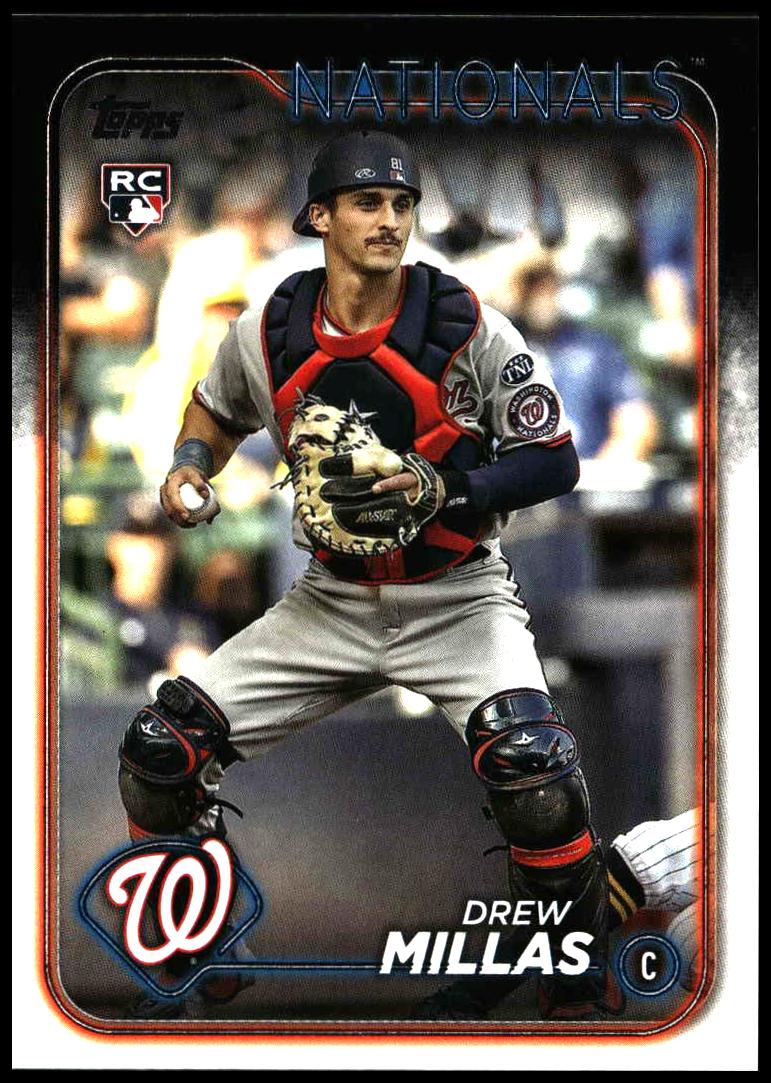 2024 Topps Series 2 Drew Millas #530 (Front)