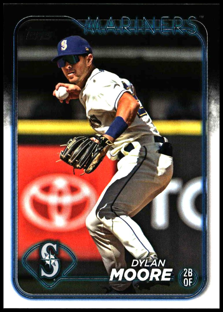 2024 Topps Series 2 Dylan Moore #441 (Front)