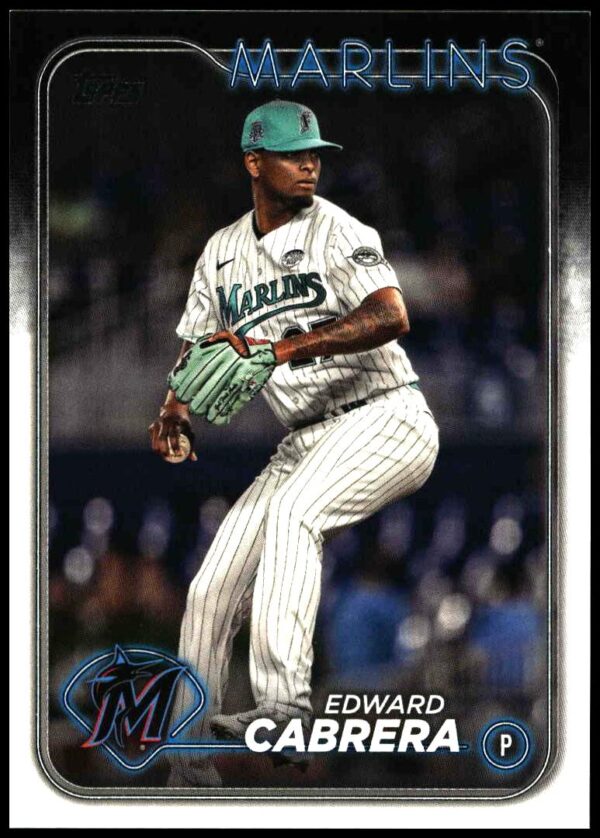 2024 Topps Series 2 Edward Cabrera #465 (Front)