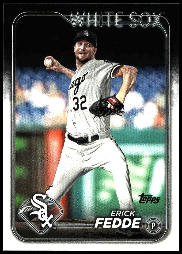 2024 Topps Series 2 Erick Fedde #405 (Front)