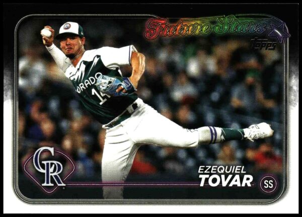 2024 Topps Series 2 Ezequiel Tovar #565 (Front)