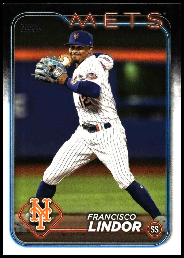 2024 Topps Series 2 Francisco Lindor #650 (Front)