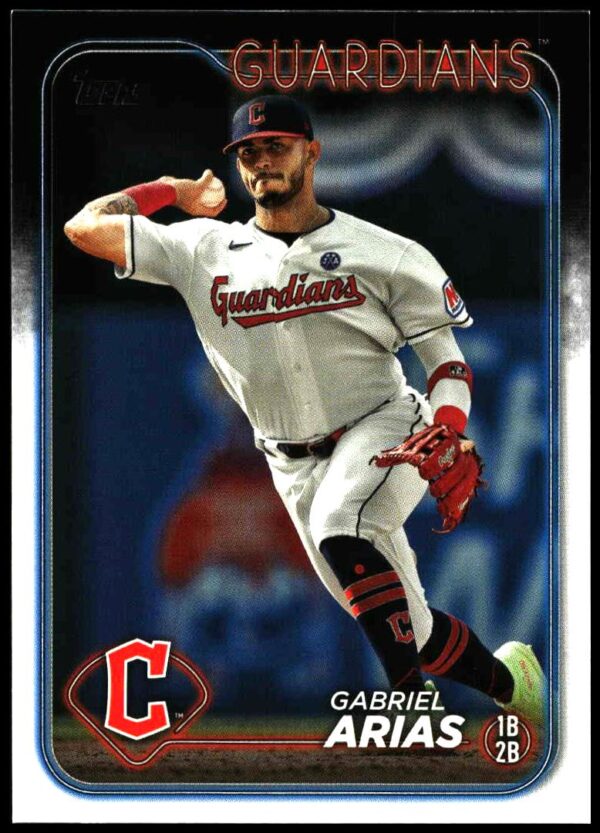 2024 Topps Series 2 Gabriel Arias #579 (Front)