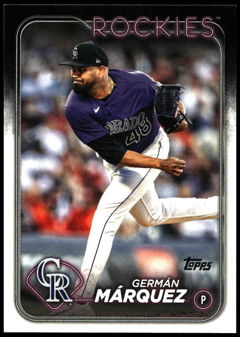 2024 Topps Series 2 Germán Márquez #618 (Front)