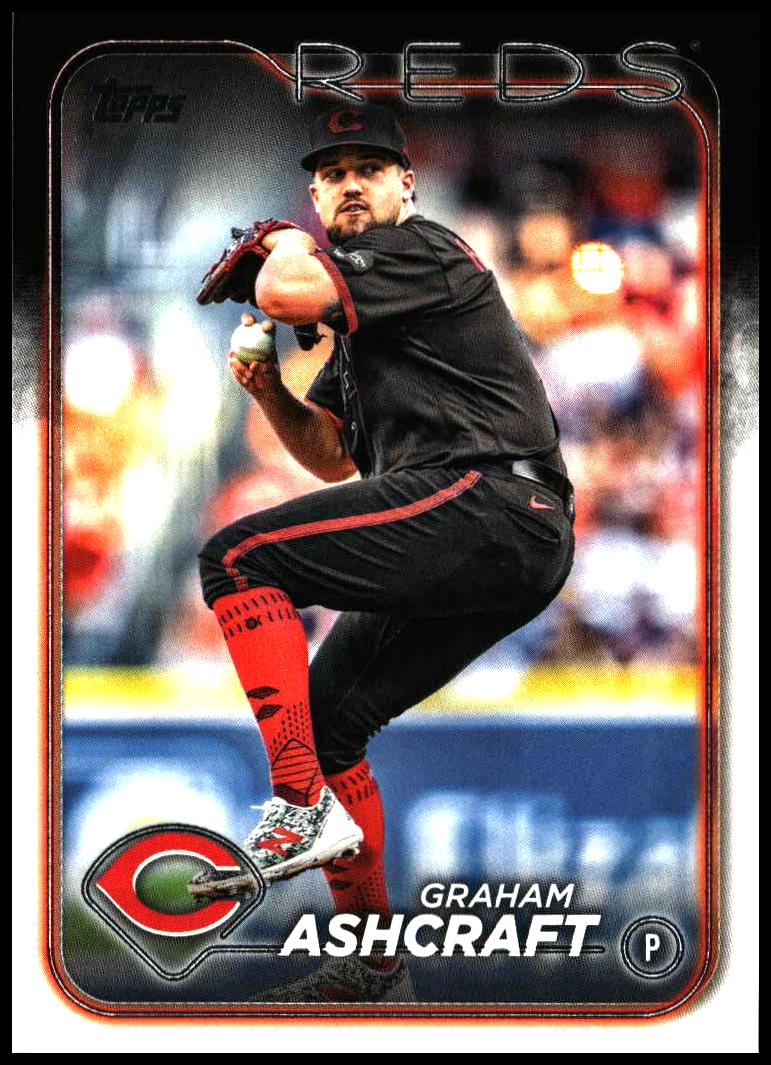 2024 Topps Series 2 Graham Ashcraft #652 (Front)