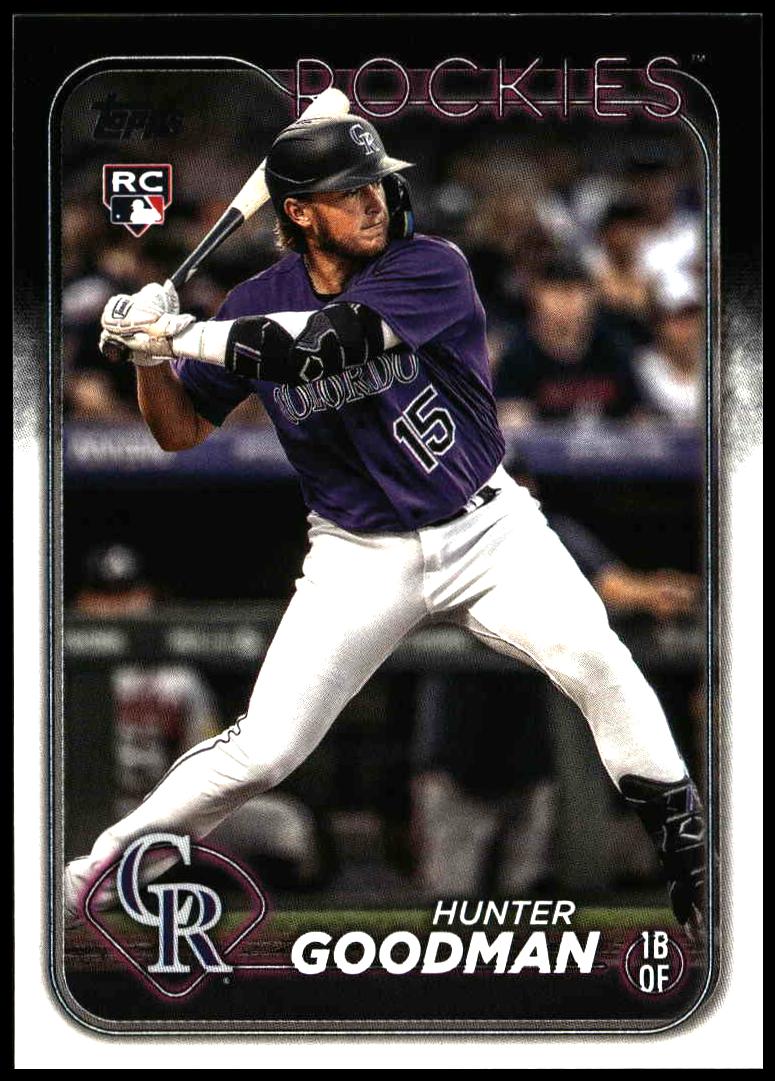 2024 Topps Series 2 Hunter Goodman #432 (Front)