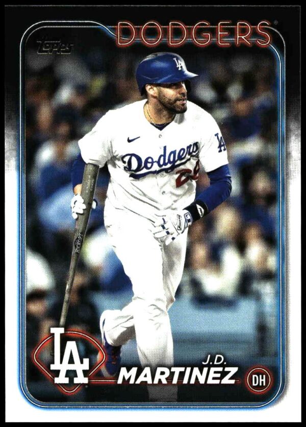 2024 Topps Series 2 J.D. Martinez #492 (Front)