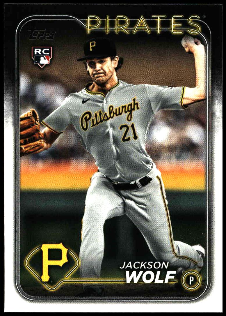 2024 Topps Series 2 Jackson Wolf #523 (Front)