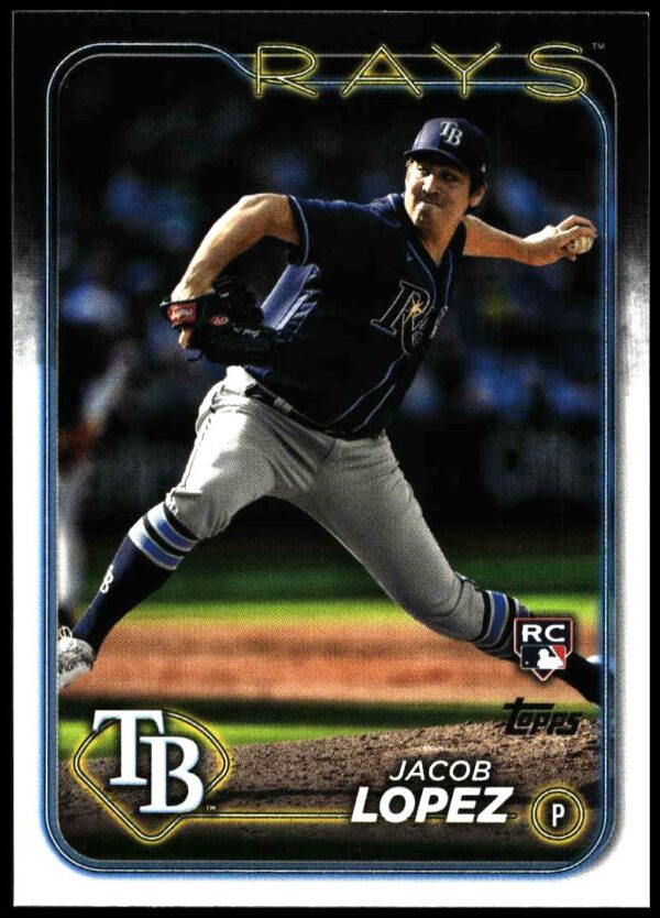 2024 Topps Series 2 Jacob Lopez #502 (Front)