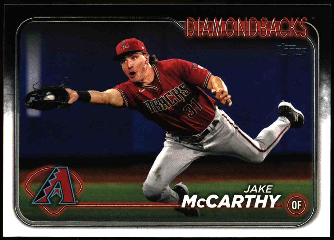 2024 Topps Series 2 Jake McCarthy #482 (Front)