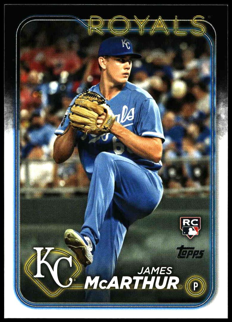 2024 Topps Series 2 James McArthur #434 (Front)