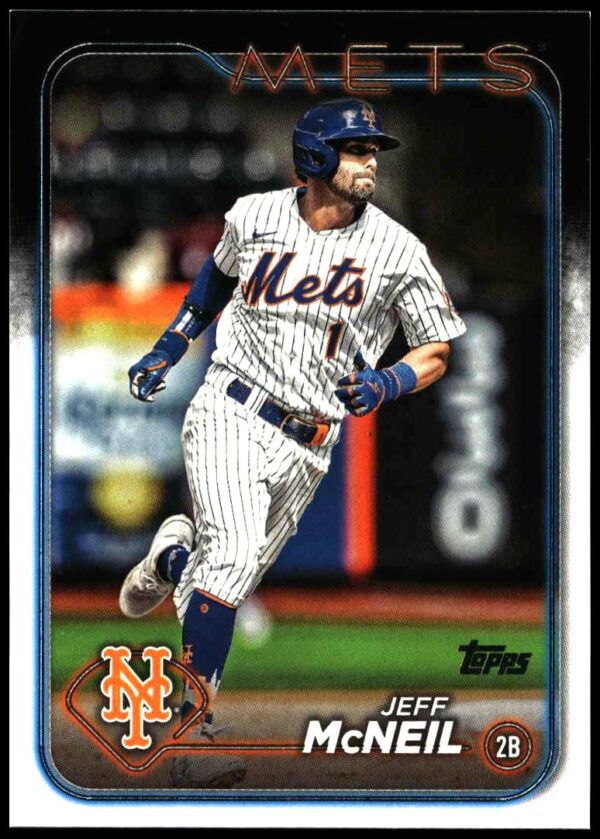 2024 Topps Series 2 Jeff McNeil #582 (Front)