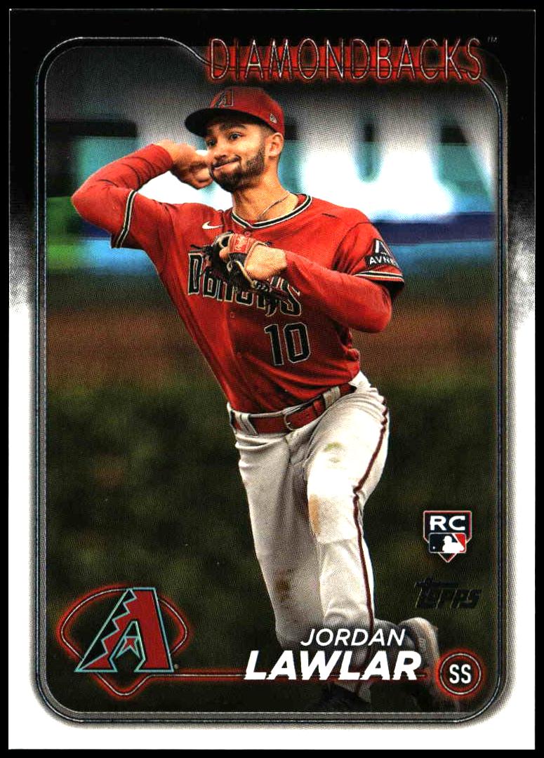 2024 Topps Series 2 Jordan Lawlar #451 (Front)