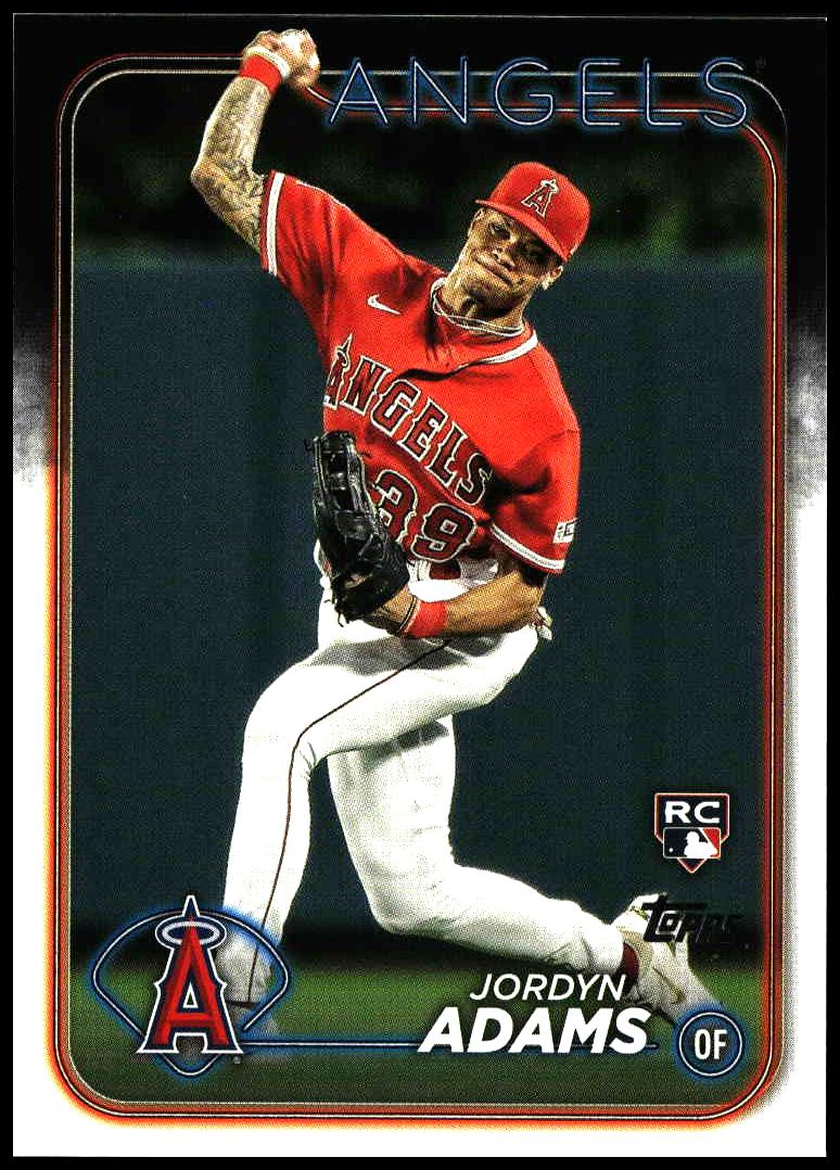 2024 Topps Series 2 Jordyn Adams #470 (Front)