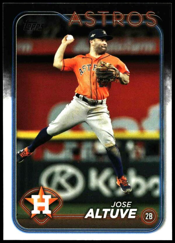 2024 Topps Series 2 Jose Altuve #700 (Front)
