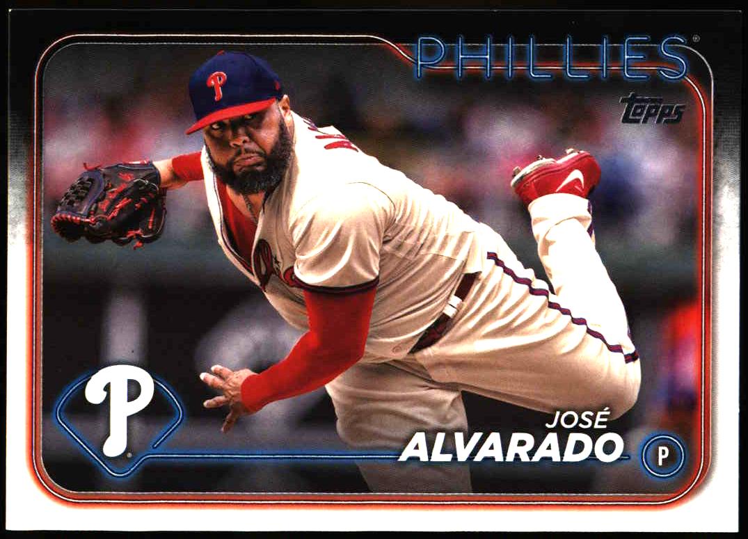 2024 Topps Series 2 José Alvarado #356 (Front)