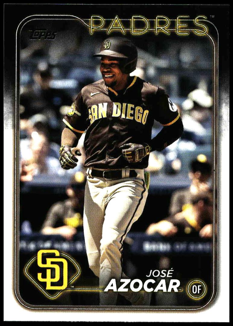 2024 Topps Series 2 José Azocar #423 (Front)