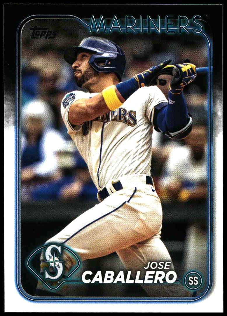 2024 Topps Series 2 Jose Caballero #495 (Front)
